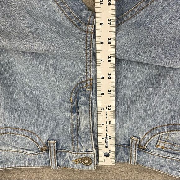 Axcess by Liz Claiborne Womens Straight Leg Capri‎ Jeans Size 4 - Picture 8 of 11